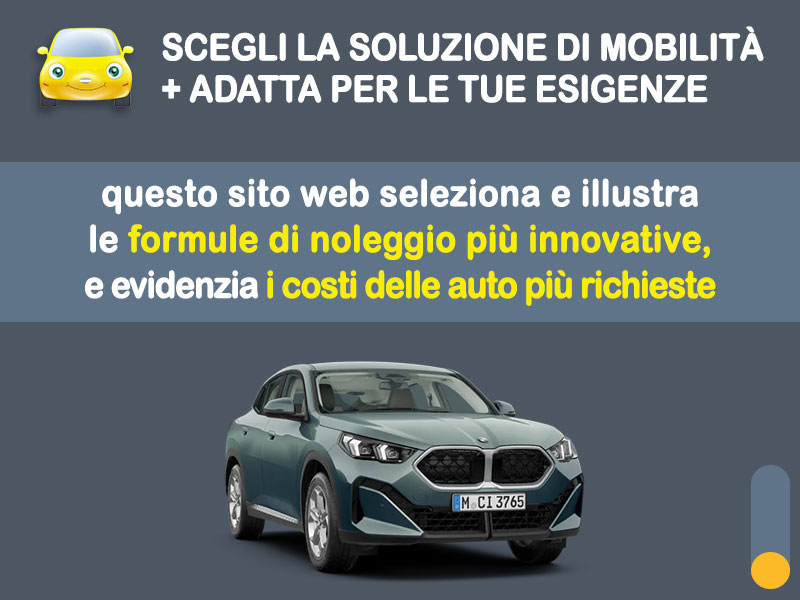 Offerta SUV e CrossOver Noleggio lungo termine BMW X2 sDrive 18d DCT: l'offerta di MT Motors con valutazione dello scoring finanziario più flessibile Diesel  foto 1