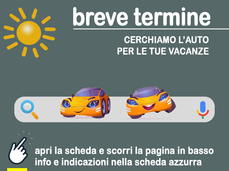 Offerta scegli tu il tipo di vettura Guida al noleggio auto a breve termine: scopriamo come prenotare con AUTO EUROPE = info, indicazioni, link utili secondo disponibilità  foto 0