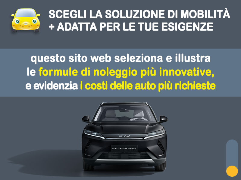 Offerta SUV e CrossOver Noleggio BYD Atto 2 DM-i in pronta consegna: l'offerta stock del broker Medicredit Rent Plug-in Hybrid  foto 1