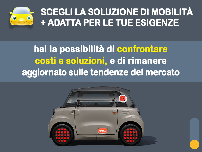 Offerta Minicar CITROËN AMI: la quotazione più aggiornata del broker Medicredit Rent per il noleggio a lungo termine [febbraio 2026] Elettrica  foto 2