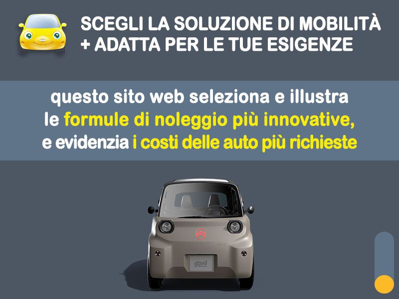 Offerta Minicar noleggio CITROËN AMI [aprile 2026] Elettrica  foto 1