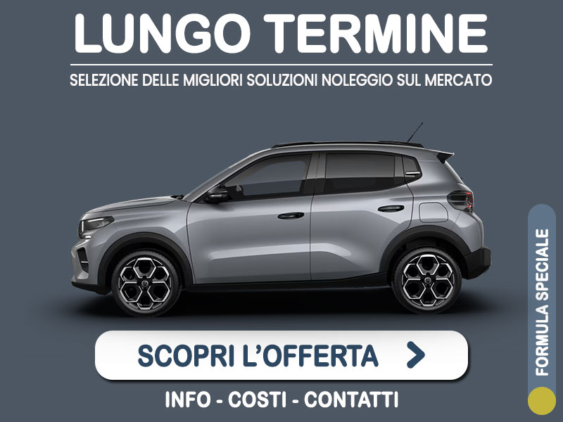 Offerta City car Noleggio CITROËN C3 Turbo a benzina: l'offerta del broker Medicredit Rent con la formula speciale 
