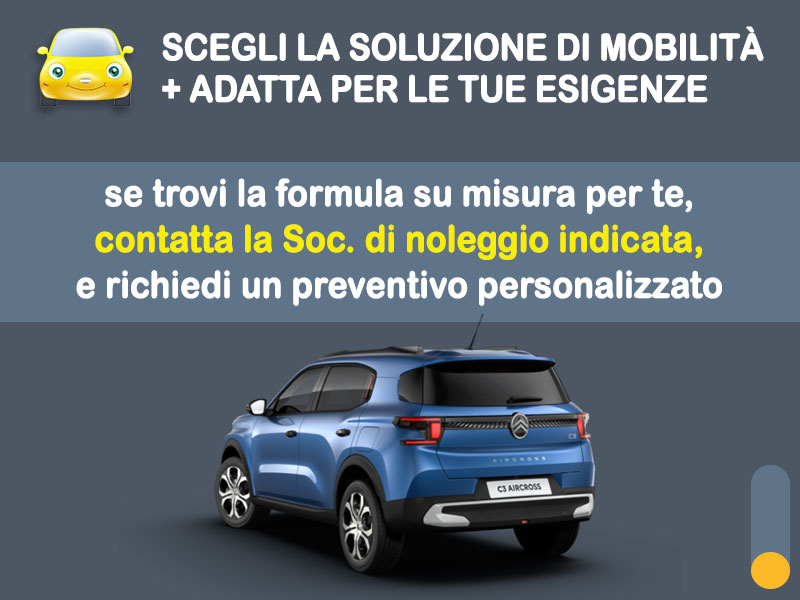 Offerta SUV e CrossOver Noleggio CITROËN C3 Aircross 1.2 PureTech in pronta consegna: l'offerta stock del broker Medicredit Rent Benzina  foto 3