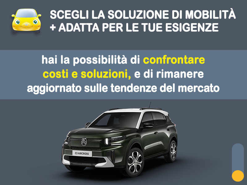 Offerta SUV e CrossOver Noleggio lungo termine CITROËN C3 Aircross Hybrid: l'offerta di MT Motors con valutazione dello scoring finanziario più flessibile Ibrida - benzina (MHEV)  foto 2