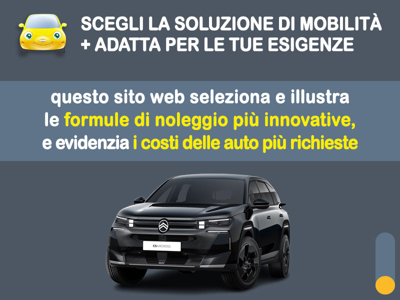 Offerta SUV e CrossOver noleggio CITROËN C5 Aircross Hybrid automatico: offerta promo Take Away in pronta consegna [aprile 2026] Ibrida - benzina (MHEV)  foto 1