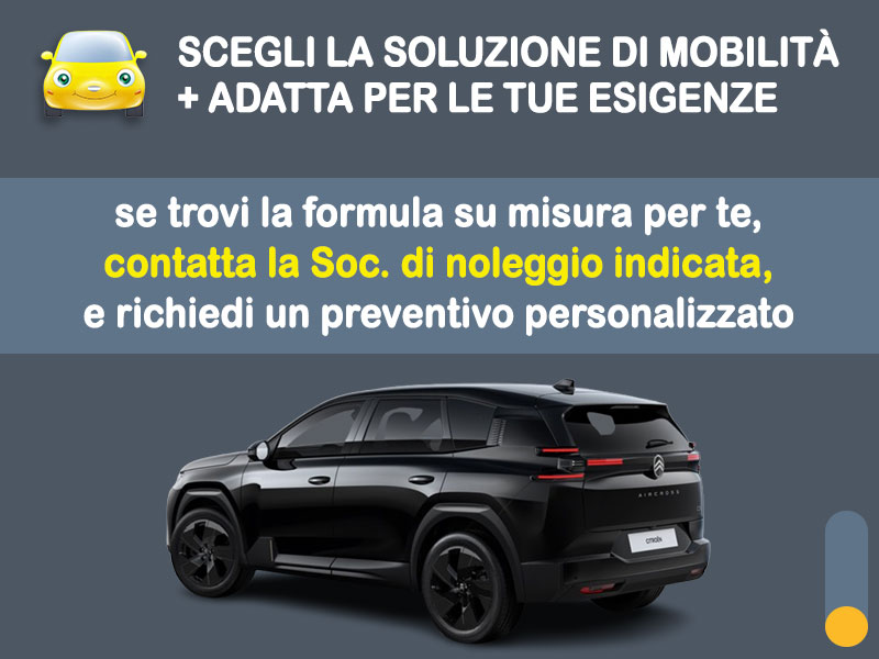 Offerta SUV e CrossOver noleggio CITROËN C5 Aircross Hybrid automatico: offerta promo Take Away in pronta consegna [aprile 2026] Ibrida - benzina (MHEV)  foto 3
