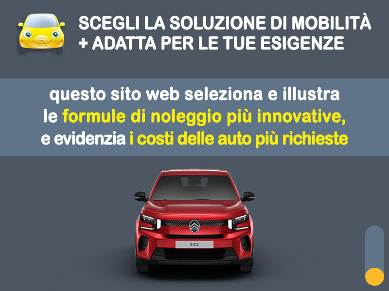 Offerta Berlina Noleggio lungo termine CITROËN ë-C3: l'offerta di MT Motors con valutazione dello scoring finanziario più flessibile Elettrica  foto 1