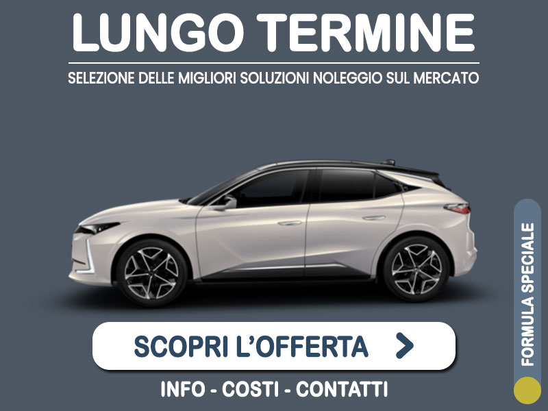 Offerta Berlina Noleggio DS N°4 Hybrid 145 Automatico: l'offerta del broker Medicredit Rent con la formula speciale 