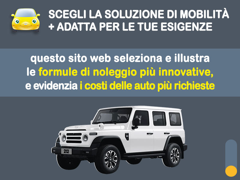 Offerta SUV e CrossOver Noleggio EMC 212 2.0 TGDI in pronta consegna: l'offerta stock del broker Medicredit Rent Benzina  foto 1