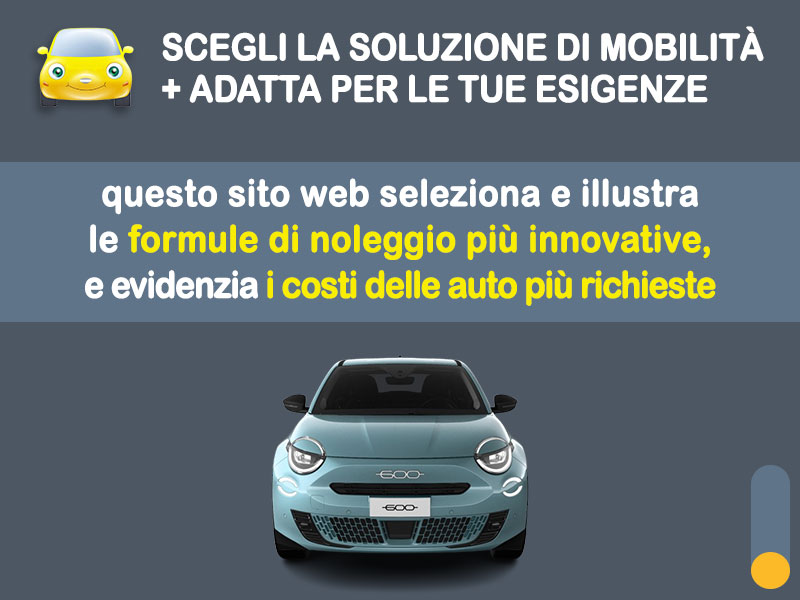 Offerta SUV e CrossOver noleggio FIAT 600 1.2 Hybrid: offerta promo Outlet [aprile 2026] Ibrida - benzina (MHEV)  foto 1