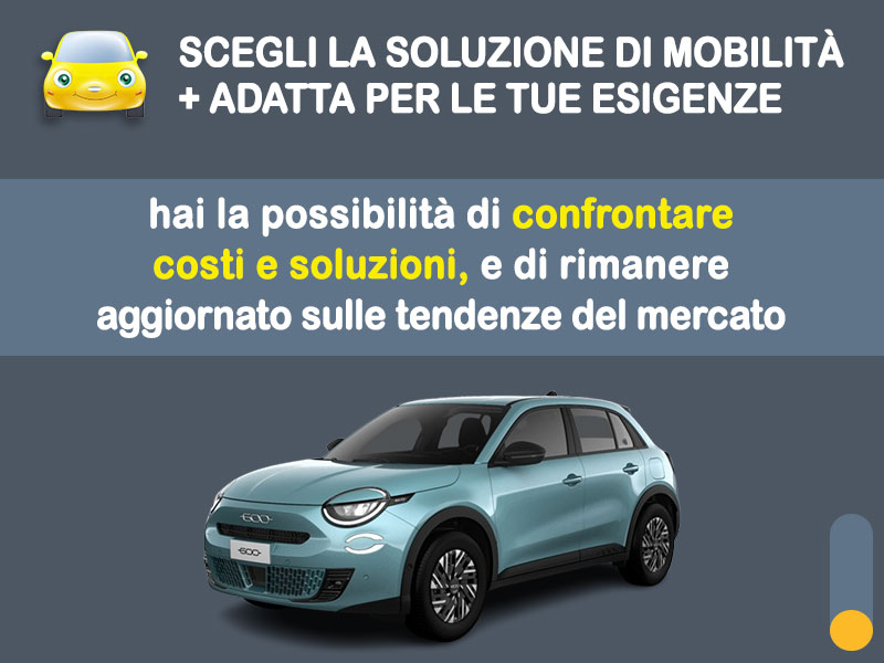 Offerta SUV e CrossOver noleggio FIAT 600 1.2 Hybrid: offerta promo Outlet [aprile 2026] Ibrida - benzina (MHEV)  foto 2