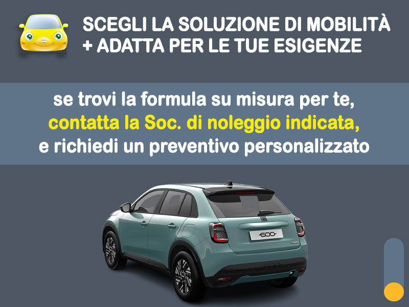 Offerta SUV e CrossOver noleggio FIAT 600 1.2 Hybrid: offerta promo Outlet [aprile 2026] Ibrida - benzina (MHEV)  foto 3