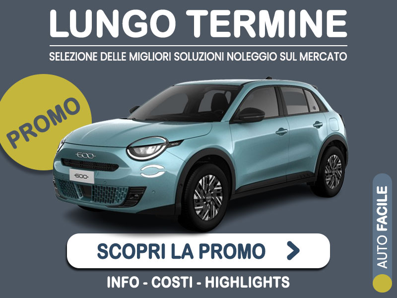 Offerta SUV e CrossOver Noleggio FIAT 600 hybrid = l'offerta promozionale del broker Medicredit Rent con canone scontato | Ottobre - Novembre 2025 Ibrida - benzina (MHEV)  foto 0