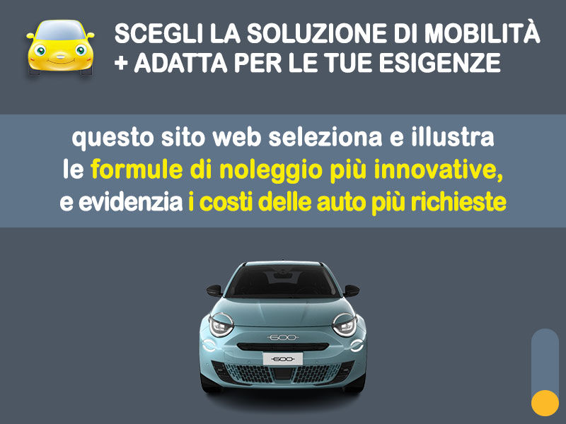Offerta SUV e CrossOver Noleggio lungo termine FIAT 600 hybrid: l'offerta di MT Motors con valutazione dello scoring finanziario più flessibile Ibrida - benzina (MHEV)  foto 1
