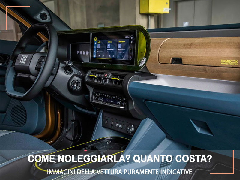 Offerta SUV e CrossOver Noleggio auto in promozione: FIAT GRANDE PANDA Hybrid Pop = l'offerta speciale del broker Medicredit Rent, con tariffa scontata Ibrida - benzina (MHEV)  foto 9