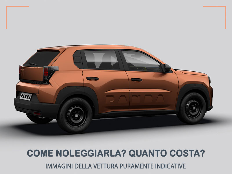 Offerta SUV e CrossOver Noleggio auto in promozione: FIAT GRANDE PANDA Hybrid Pop = l'offerta speciale del broker Medicredit Rent, con tariffa scontata Ibrida - benzina (MHEV)  foto 5