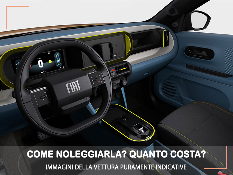 Offerta SUV e CrossOver Noleggio auto in promozione: FIAT GRANDE PANDA Hybrid Pop = l'offerta speciale del broker Medicredit Rent, con tariffa scontata Ibrida - benzina (MHEV)  foto 7