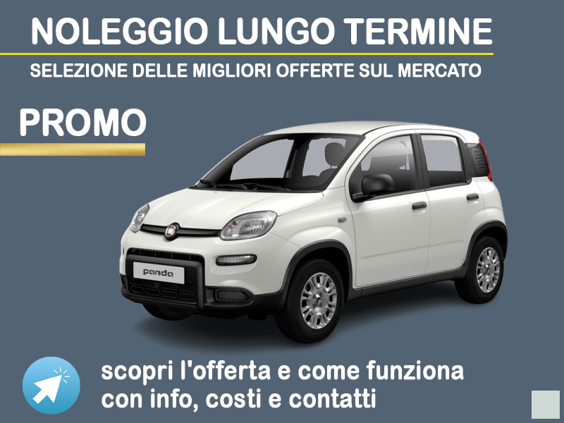 Offerta City car Noleggio FIAT PANDA 1.0 FireFly Hybrid: scopriamo l'offerta promossa dal broker Medicredit Rent, con 1° canone omaggio Ibrida - benzina (MHEV)  foto 0