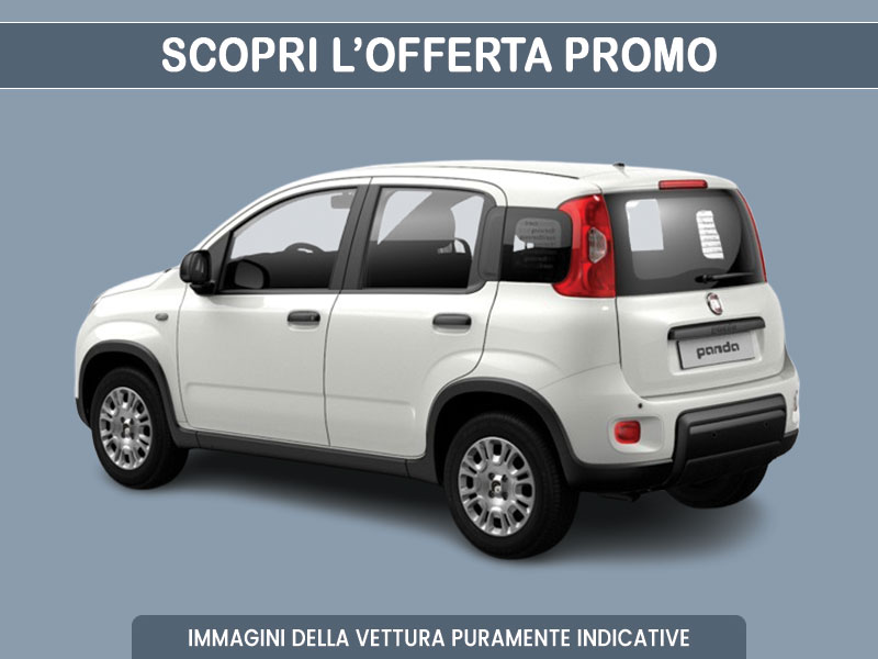 Offerta City car Noleggio FIAT PANDA 1.0 FireFly Hybrid: scopriamo l'offerta promossa dal broker Medicredit Rent, con 1° canone omaggio Ibrida - benzina (MHEV)  foto 1