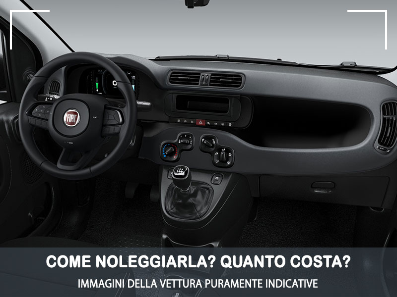 Offerta City car Noleggio auto in promozione: FIAT PANDA 1.0 FireFly Hybrid = l'offerta speciale del broker Medicredit Rent, con tariffa scontata Ibrida - benzina (MHEV)  foto 4