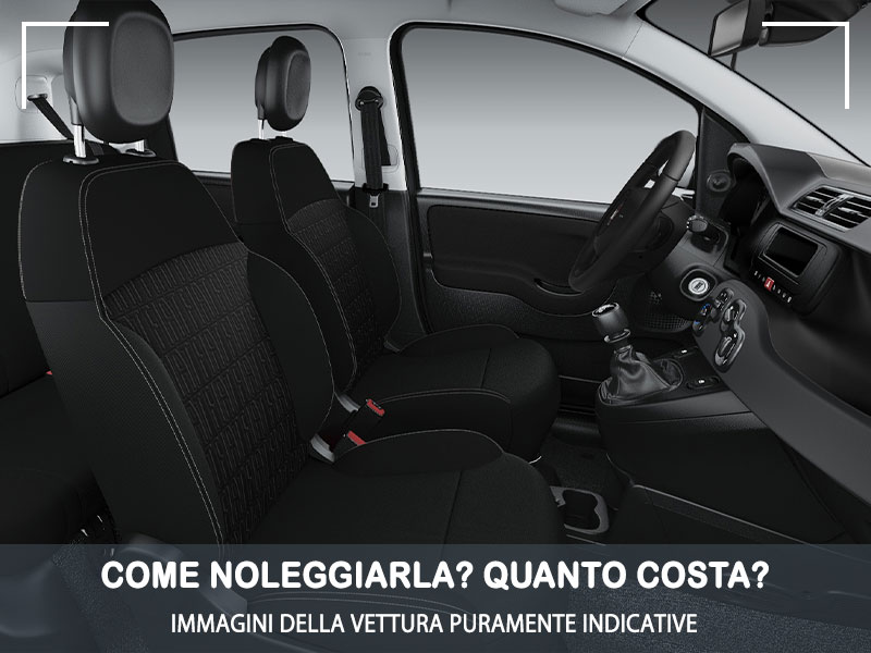 Offerta City car Noleggio auto in promozione: FIAT PANDA 1.0 FireFly Hybrid = l'offerta speciale del broker Medicredit Rent, con tariffa scontata Ibrida - benzina (MHEV)  foto 5