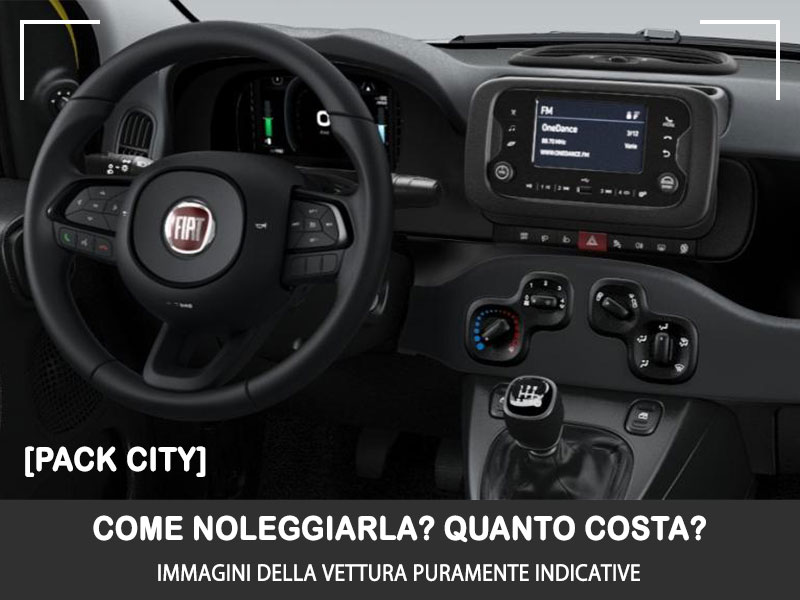 Offerta City car Noleggio auto in promozione: FIAT PANDA 1.0 FireFly Hybrid = l'offerta speciale del broker Medicredit Rent, con tariffa scontata Ibrida - benzina (MHEV)  foto 6
