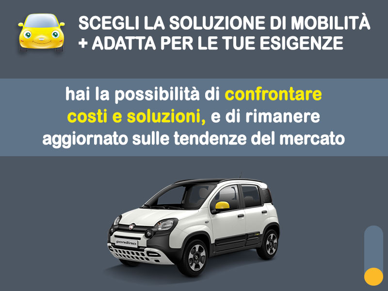 Offerta City car Noleggio lungo termine FIAT PANDINA Hybrid: l'offerta di MT Motors con valutazione dello scoring finanziario più flessibile Ibrida - benzina (MHEV)  foto 1