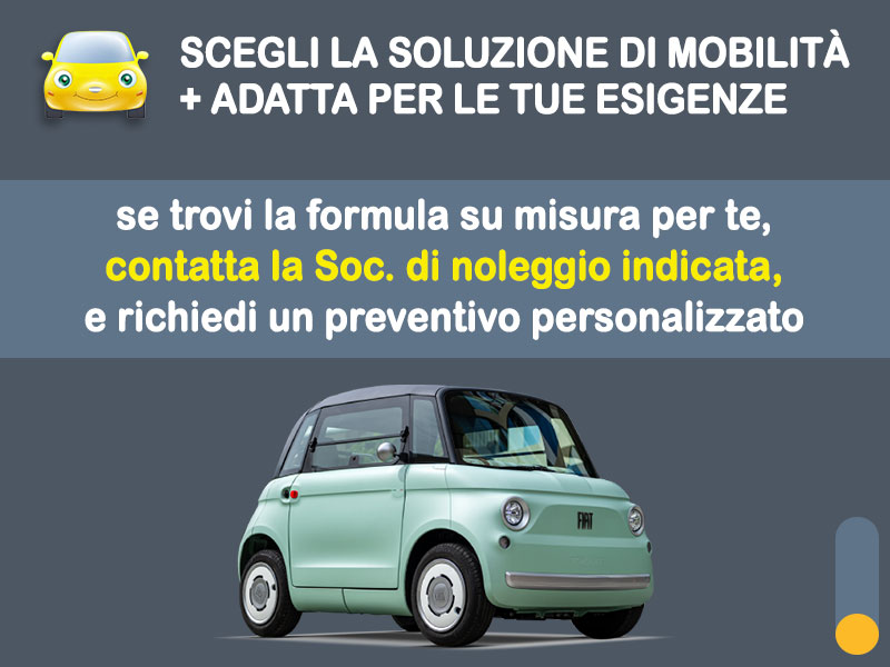 Offerta Minicar noleggio FIAT TOPOLINO [aprile 2026] Elettrica  foto 3