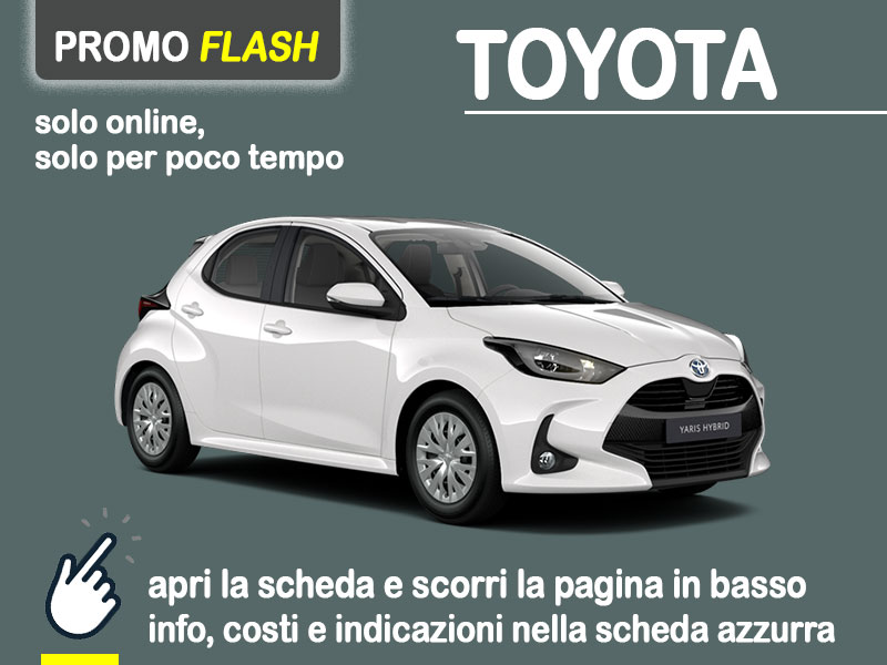 Offerta City car Noleggio flash TOYOTA YARIS 1.5 hybrid Business = offerta di KINTO One disponibile solo online, in pronta consegna - luglio 2023 Full Hybrid  foto 0