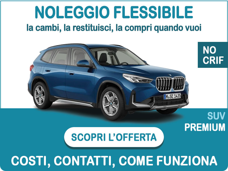 Offerta SUV e CrossOver Noleggio flessibile BMW X1 sDrive18d xLine: l'offerta di Medicredit Rent disponibile anche per segnalati in Crif e soc. neocostituite Diesel  foto 0
