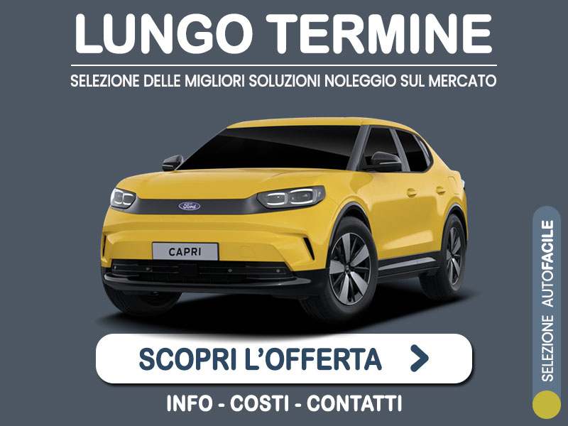 Offerta SUV e CrossOver FORD CAPRI SUV Coupé elettrico: la quotazione più aggiornata del broker Medicredit Rent per il noleggio a lungo termine [febbraio 2026] Elettrica  foto 0
