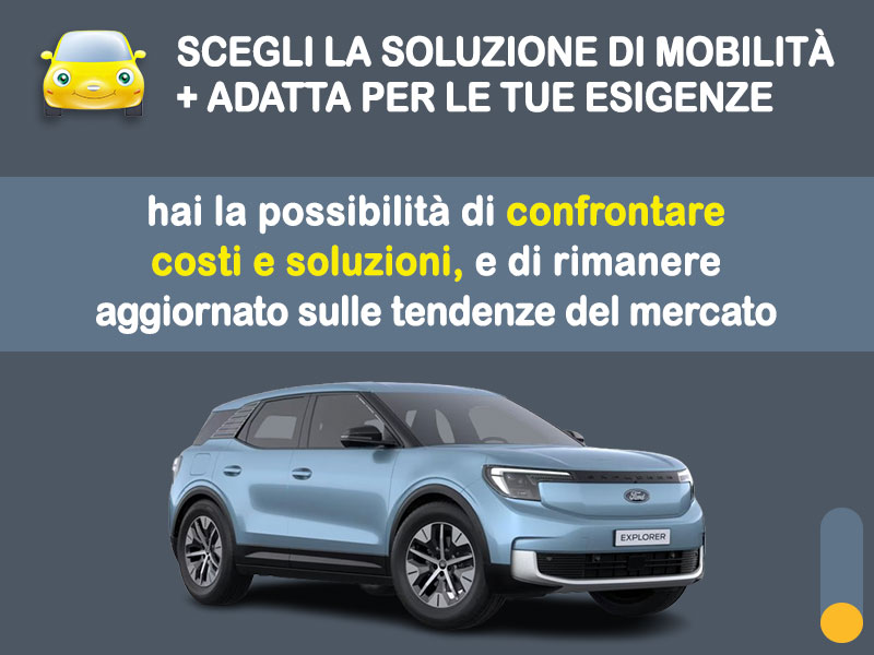Offerta SUV e CrossOver FORD EXPLORER SUV elettrico: la quotazione più aggiornata del broker Medicredit Rent per il noleggio a lungo termine [febbraio 2026] Elettrica  foto 2