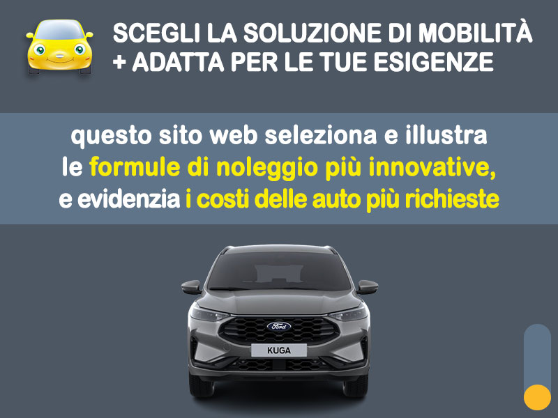 Offerta SUV e CrossOver FORD KUGA Plug-in Hybrid: la quotazione più aggiornata del broker Medicredit Rent per il noleggio a lungo termine [febbraio 2026] Plug-in Hybrid  foto 1
