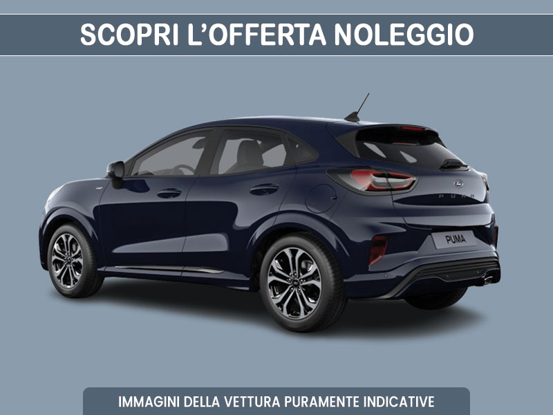 Offerta SUV e CrossOver Noleggio FORD PUMA 1.0 EcoBoost Hybrid 125CV ST-Line: scopriamo l'offerta promossa dal broker Medicredit Rent Ibrida - benzina (MHEV)  foto 1