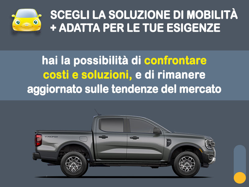 Offerta Pick Up Noleggio FORD RANGER 2.0 EcoBlue in pronta consegna: l'offerta stock del broker Medicredit Rent Diesel  foto 2