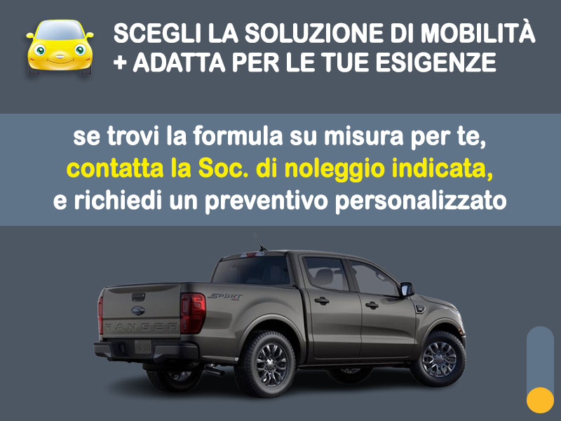 Offerta Pick Up Noleggio FORD RANGER 2.0 EcoBlue in pronta consegna: l'offerta stock del broker Medicredit Rent Diesel  foto 3