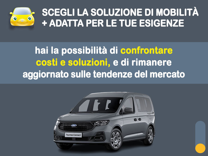 Offerta Monovolume e Multispazio Noleggio lungo termine FORD TOURNEO Connect: l'offerta di MT Motors con valutazione dello scoring finanziario più flessibile Diesel  foto 2