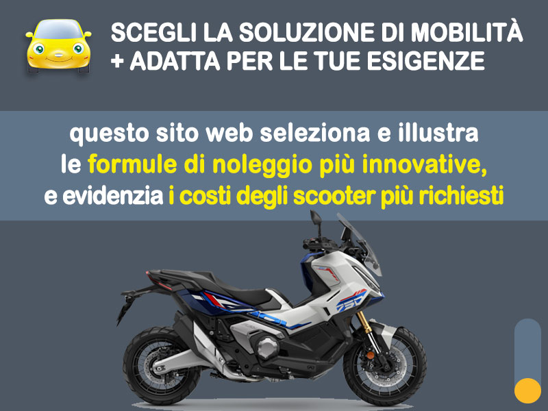 Offerta Scooter Noleggio Scooter HONDA X-ADV 750 DCT Adventure: l'offerta più aggiornata di Medicredit Rent [maggio 2026] Benzina  foto 1