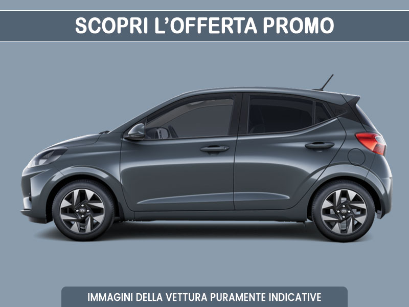 Offerta City car Noleggio HYUNDAI i10 1.0 MPI AT Connectline: scopriamo l'offerta promossa dal broker Medicredit Rent, con 1° canone omaggio Benzina  foto 6