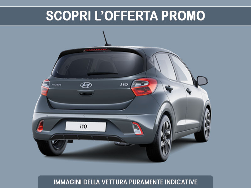 Offerta City car Noleggio HYUNDAI i10 1.0 MPI AT Connectline: scopriamo l'offerta promossa dal broker Medicredit Rent, con 1° canone omaggio Benzina  foto 8