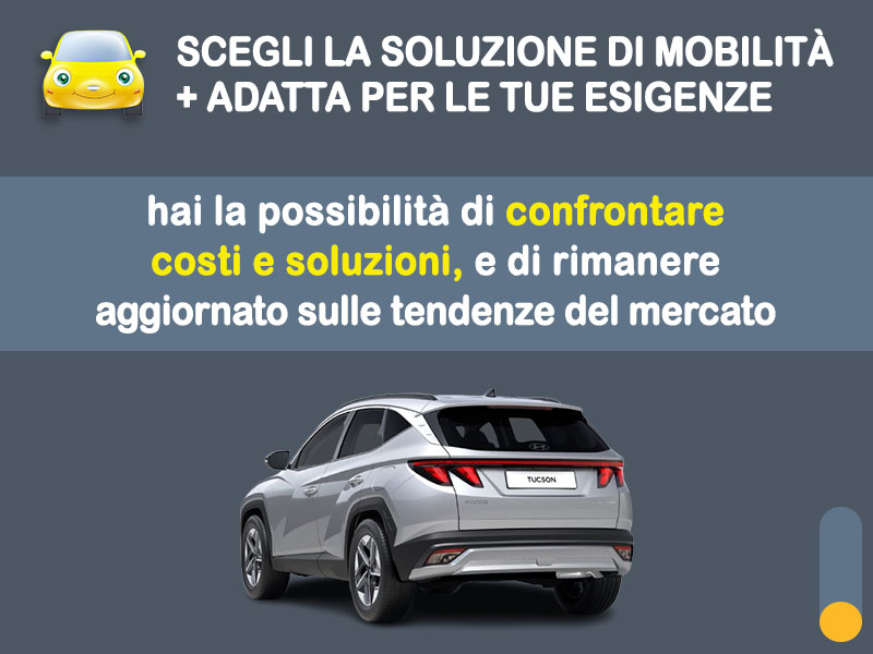 Offerta SUV e CrossOver Noleggio lungo termine HYUNDAI TUCSON: l'offerta di MT Motors con valutazione dello scoring finanziario più flessibile Ibrida - diesel (MHEV)  foto 2