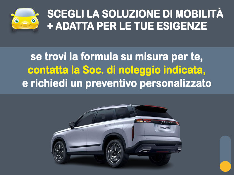 Offerta SUV e CrossOver Noleggio JAECOO 7 1.6 TGDI in pronta consegna: l'offerta stock del broker Medicredit Rent Benzina  foto 3