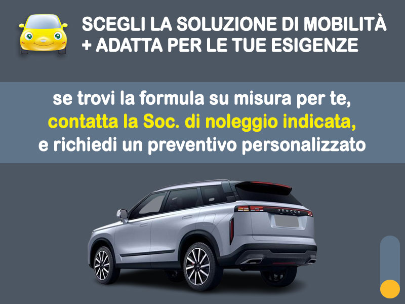 Offerta SUV e CrossOver JAECOO 7 SUPER HYBRID 1.5 TGDI Plug-in Hybrid: la quotazione più aggiornata del broker Medicredit Rent per il noleggio a lungo termine [febbraio 2026] Plug-in Hybrid  foto 3