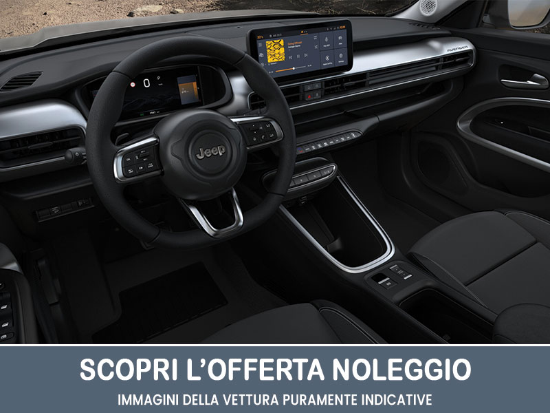 Offerta SUV e CrossOver Noleggio JEEP AVENGER e-Hybrid 1.2 MHEV Turbo Altitude: scopriamo l'offerta promossa dal broker Medicredit Rent Ibrida - benzina (MHEV)  foto 2