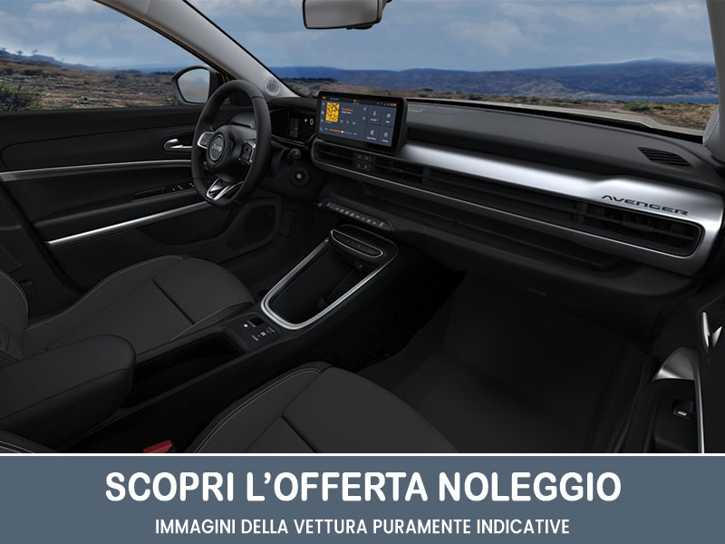 Offerta SUV e CrossOver Noleggio JEEP AVENGER e-Hybrid 1.2 MHEV Turbo Altitude: scopriamo l'offerta promossa dal broker Medicredit Rent Ibrida - benzina (MHEV)  foto 10