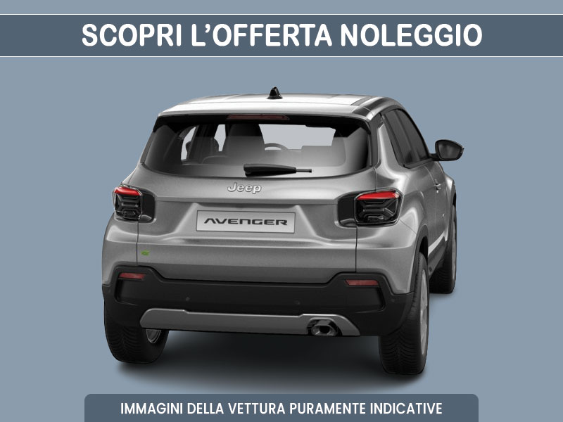 Offerta SUV e CrossOver Noleggio JEEP AVENGER e-Hybrid 1.2 MHEV Turbo Altitude: scopriamo l'offerta promossa dal broker Medicredit Rent Ibrida - benzina (MHEV)  foto 6