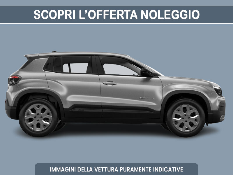 Offerta SUV e CrossOver Noleggio JEEP AVENGER e-Hybrid 1.2 MHEV Turbo Altitude: scopriamo l'offerta promossa dal broker Medicredit Rent Ibrida - benzina (MHEV)  foto 8