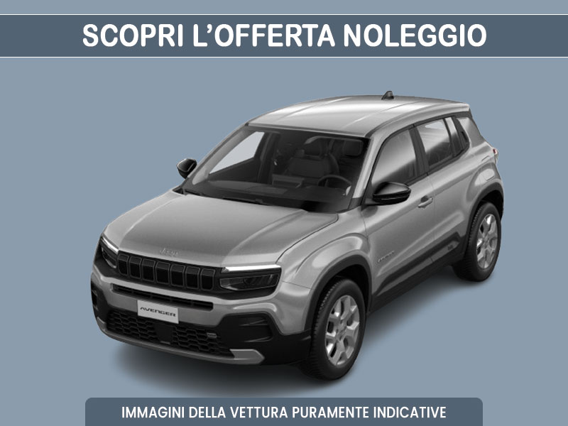 Offerta SUV e CrossOver Noleggio JEEP AVENGER e-Hybrid 1.2 MHEV Turbo Altitude: scopriamo l'offerta promossa dal broker Medicredit Rent Ibrida - benzina (MHEV)  foto 9