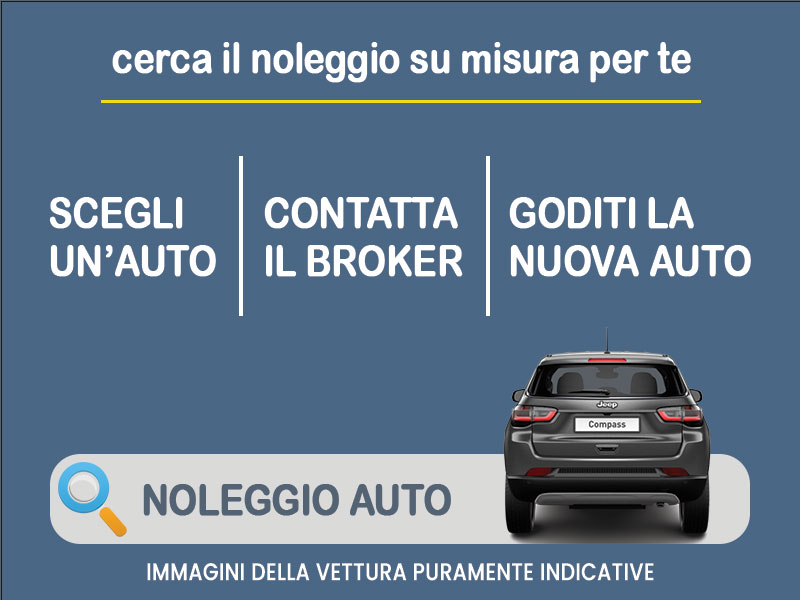 Offerta SUV e CrossOver Noleggio JEEP COMPASS 1.6 Mjt 96kW Limited: scopriamo l'offerta in promozione con auto in pronta consegna del broker Medicredit Rent Diesel  foto 3