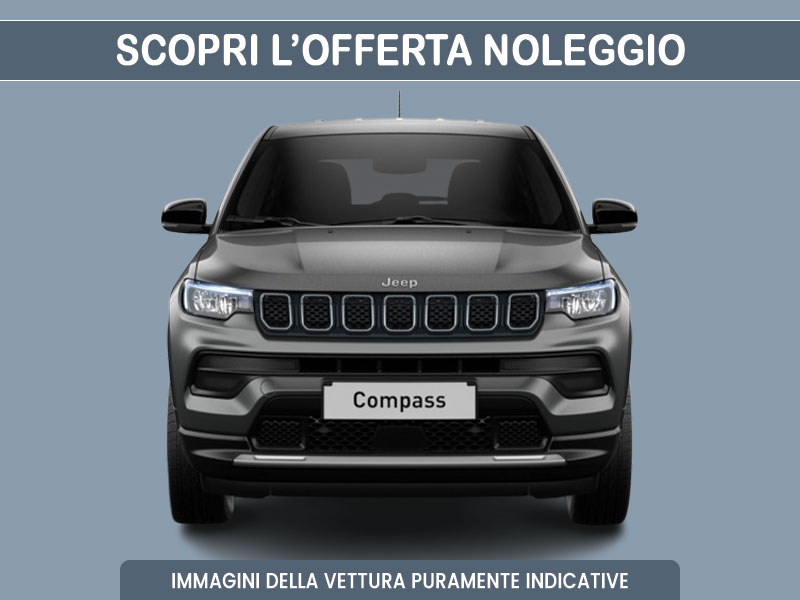 Offerta SUV e CrossOver Noleggio JEEP COMPASS 1.6 Mjt 96kW Limited: scopriamo l'offerta in promozione con auto in pronta consegna del broker Medicredit Rent Diesel  foto 4
